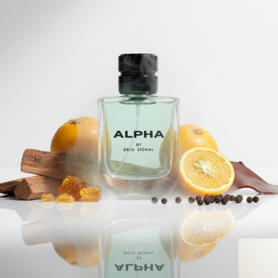 Alpha by Delusional – Bold Masculine Eau de Parfum for the Modern Man