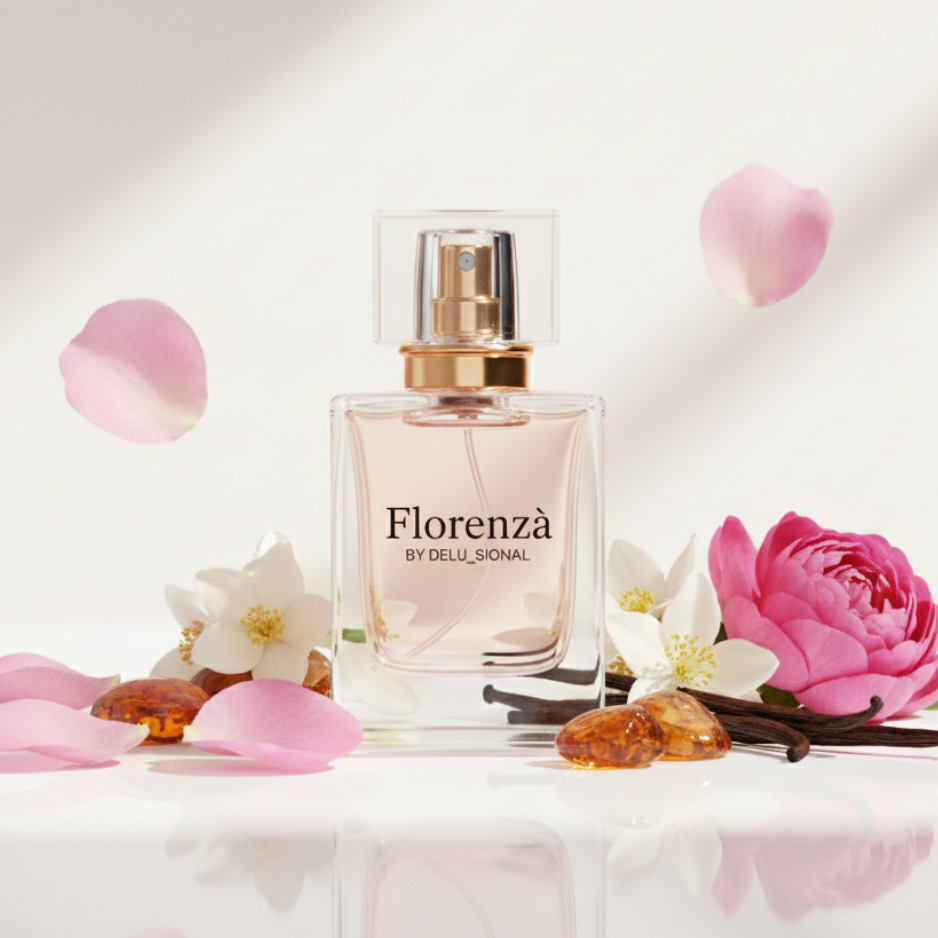 Florenzà by Delusional – Elegant Feminine Eau de Parfum of Grace and Allure